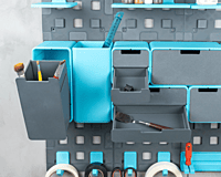 Upright – Wall-Mounted Organizer