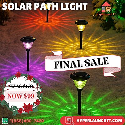 Solar Path Light - 6 Colour Changing Modes