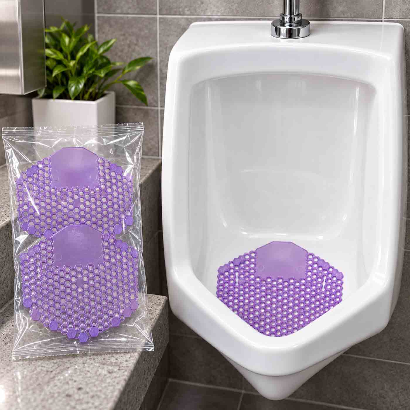Urinal Screen Fabulous Scent Purple Wave3D 5/2