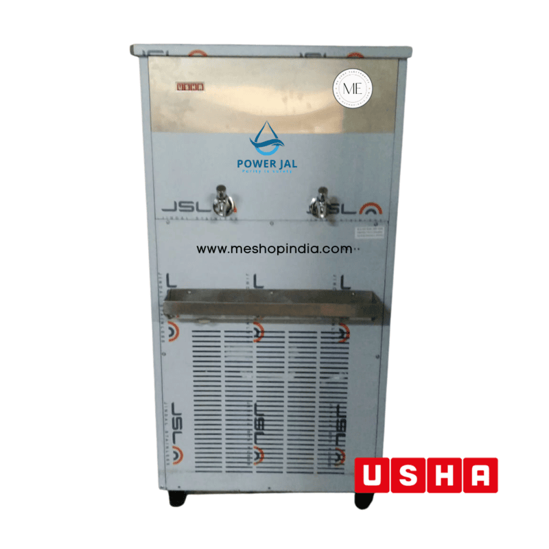 Usha SS6080 water cooler with inbuilt Power Jal RO purifier.