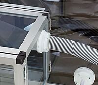 Glove Box Duo 2 with Transfer Chamber Antistatic | SICCO Glove Box Duo 2 with Transfer Chamber Antistatic | SICCO
