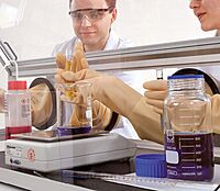 Glove Box Duo 1 with Transfer Chambers | SICCO Glove Box Duo 1 with Transfer Chambers | SICCO