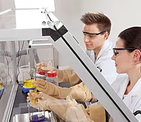 Glove Box Duo 1 with Transfer Chambers | SICCO