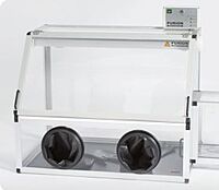 Glove Box Pure with Transfer Chamber | SICCO Glove Box Pure with Transfer Chamber | SICCO