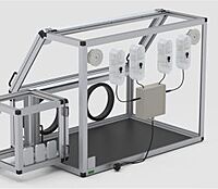Auto Glove Box with Transfer Chamber | SICCO Auto Glove Box with Transfer Chamber | SICCO