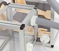 Glove Box with Transfer Chamber | SICCO Glove Box with Transfer Chamber | SICCO