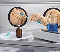 Glove Box Vitrum with Transfer Chamber | SICCO Glove Box Vitrum with Transfer Chamber | SICCO