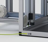 Glove Box Antistatic with Transfer Chamber | SICCO Glove Box Antistatic with Transfer Chamber | SICCO