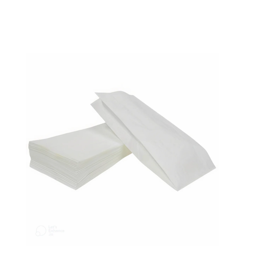 V BOTTOM - WHITE PAPER BAG