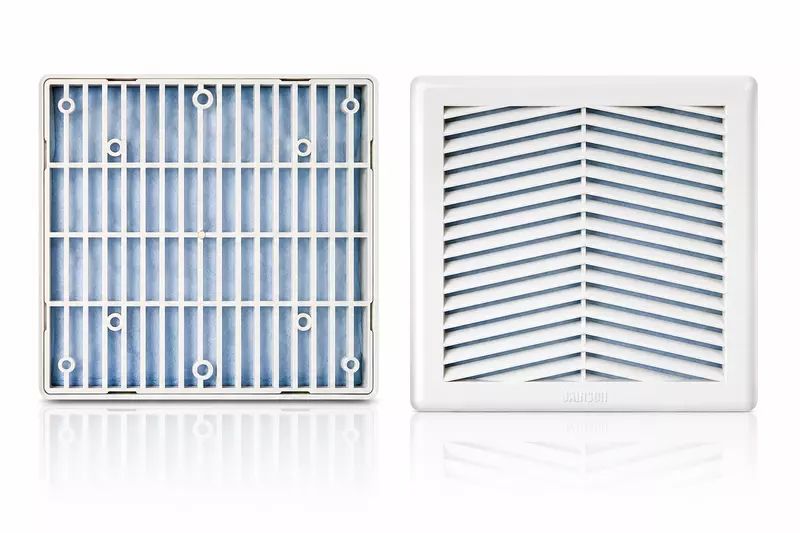 V Shape Premium Air Vent JSPAV-03 - 184 x 184 mm - Screw Fit