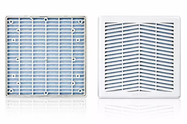 V Shape Premium Air Vent JSPAV-05 - 238 x 238 mm - Screw Fit