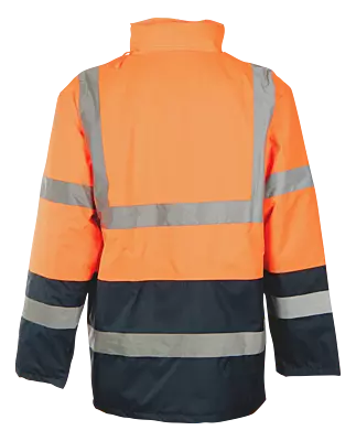 Viz Well Two Tone Parka Jacket