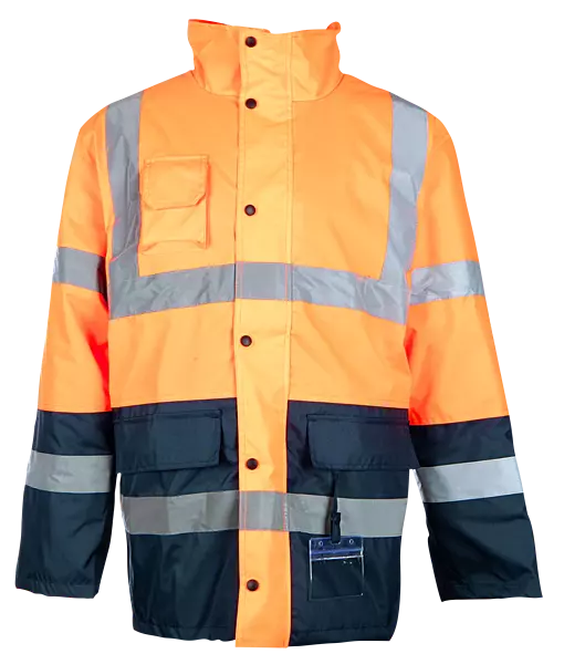 Viz Well Two Tone Parka Jacket