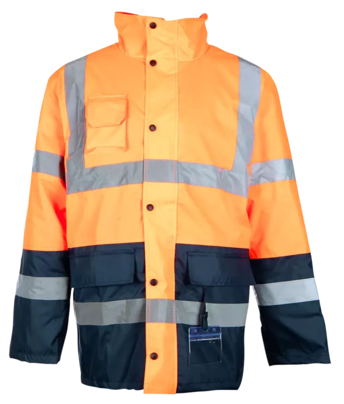 Viz Well Two Tone Parka Jacket