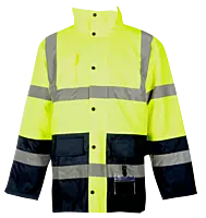 Viz Well Two Tone Parka Jacket