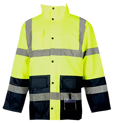 Viz Well Two Tone Parka Jacket