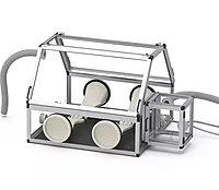 Glove Box Duo 2 with Transfer Chamber | SICCO