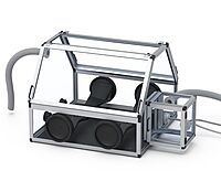 Glove Box Duo 2 with Transfer Chamber Antistatic | SICCO Glove Box Duo 2 with Transfer Chamber Antistatic | SICCO