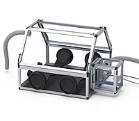 Glove Box Duo 2 with Transfer Chamber Antistatic | SICCO