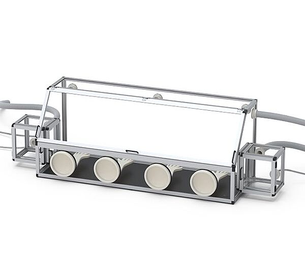 Glove Box Duo 1 with Transfer Chambers | SICCO Glove Box Duo 1 with Transfer Chambers | SICCO