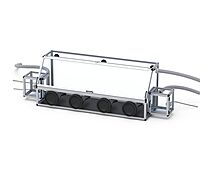Glove Box Duo 1 with Transfer Chambers Antistatic | SICCO Glove Box Duo 1 with Transfer Chambers Antistatic | SICCO