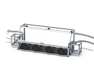 Glove Box Duo 1 with Transfer Chambers Antistatic | SICCO