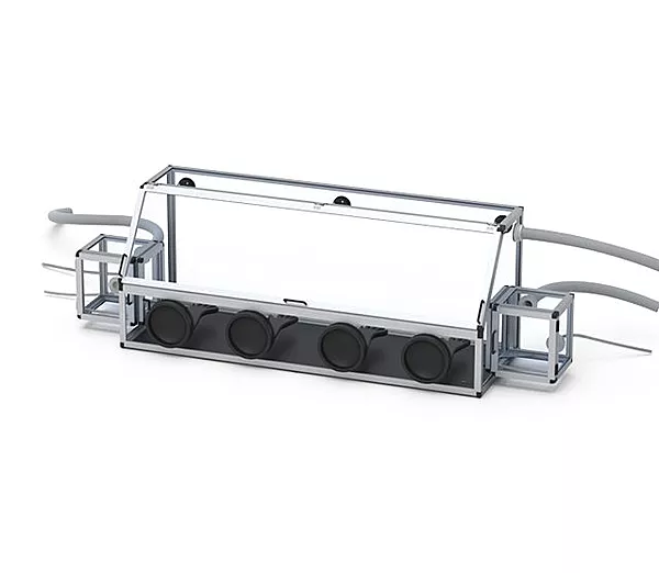 Glove Box Duo 1 with Transfer Chambers Antistatic | SICCO