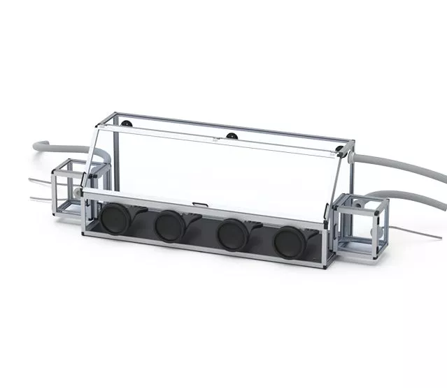 Glove Box Duo 1 with Transfer Chambers Antistatic | SICCO