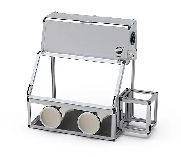 Glove Box Air Stream with Transfer Chamber | SICCO