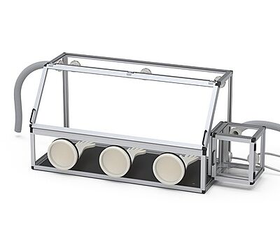 Glove Box Trio with Transfer Chamber | SICCO