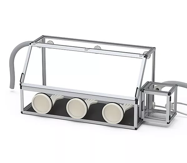 Glove Box Trio with Transfer Chamber | SICCO