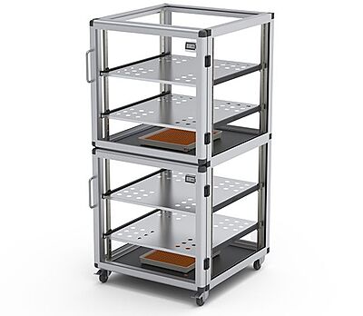 Maxi 2-Desiccator 156 per compartment