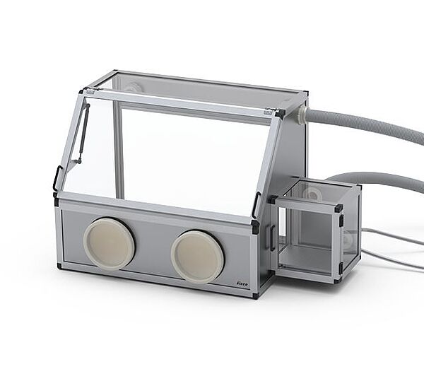 Glove Box Vitrum with Transfer Chamber | SICCO Glove Box Vitrum with Transfer Chamber | SICCO