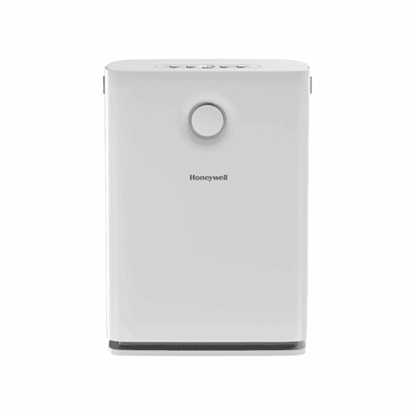 Honeywell Air Touch V3 air purifier showing sleek white design for modern homes.