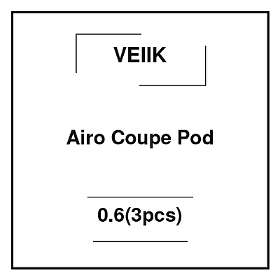 VEIIK Airo Coupe Pod 0.6(3pcs)