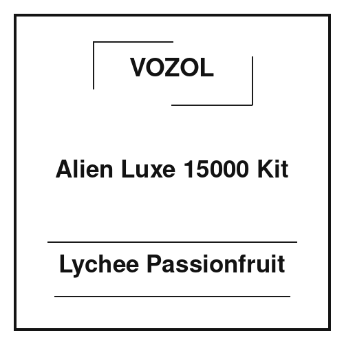 Vozol Alien Luxe 15000 Kit Lychee Passionfruit