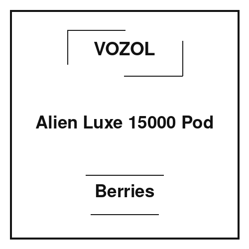 Vozol Alien Luxe 15000 Pod Berries
