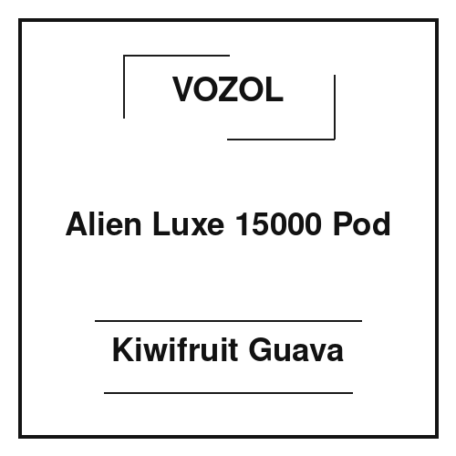 Vozol Alien Luxe 15000 Pod Kiwifruit Guava Vozol Alien Luxe 15000 Pod Kiwifruit Guava