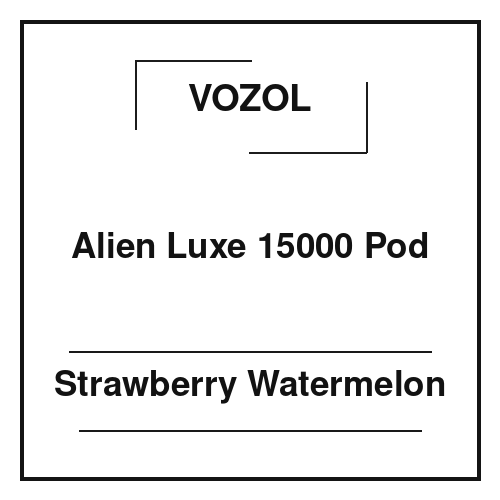 Vozol Alien Luxe 15000 Pod Strawberry Watermelon