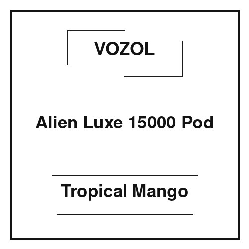 Vozol Alien Luxe 15000 Pod Tropical Mango