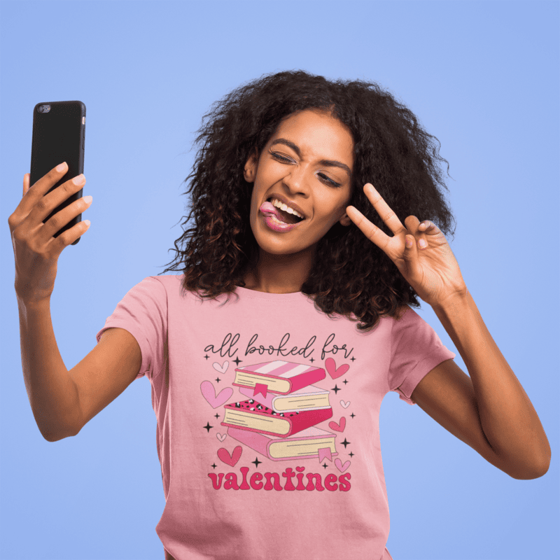 All Booked For Valentine's Day Unisex T-shirt