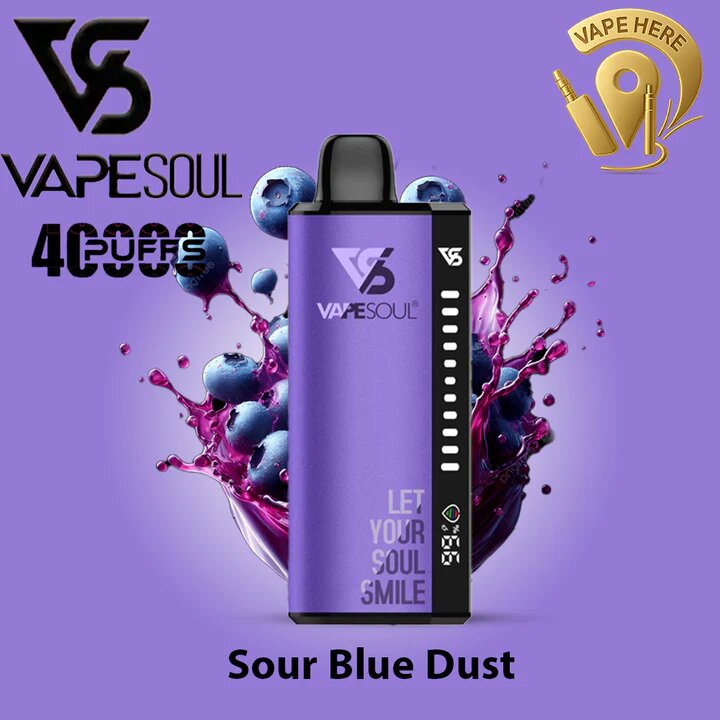 VAPESOUL 40K - Sour Blue Dust