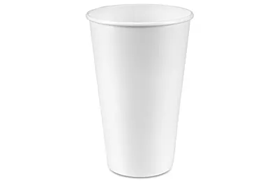 VASO BLANCA DE PAPEL 16 OZ 25 PZAS