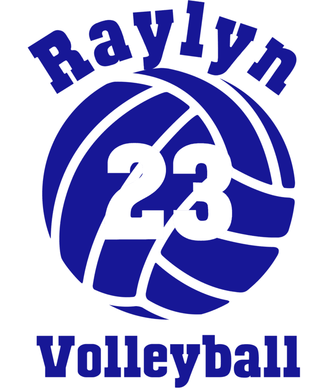 Personalized Vinyl Volleyball Arch Sports Decals – Custom Team & Player Stickers