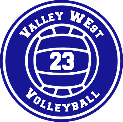 Personalized Vinyl Volleyball Circle Sports Decals – Custom Team & Player Stickers