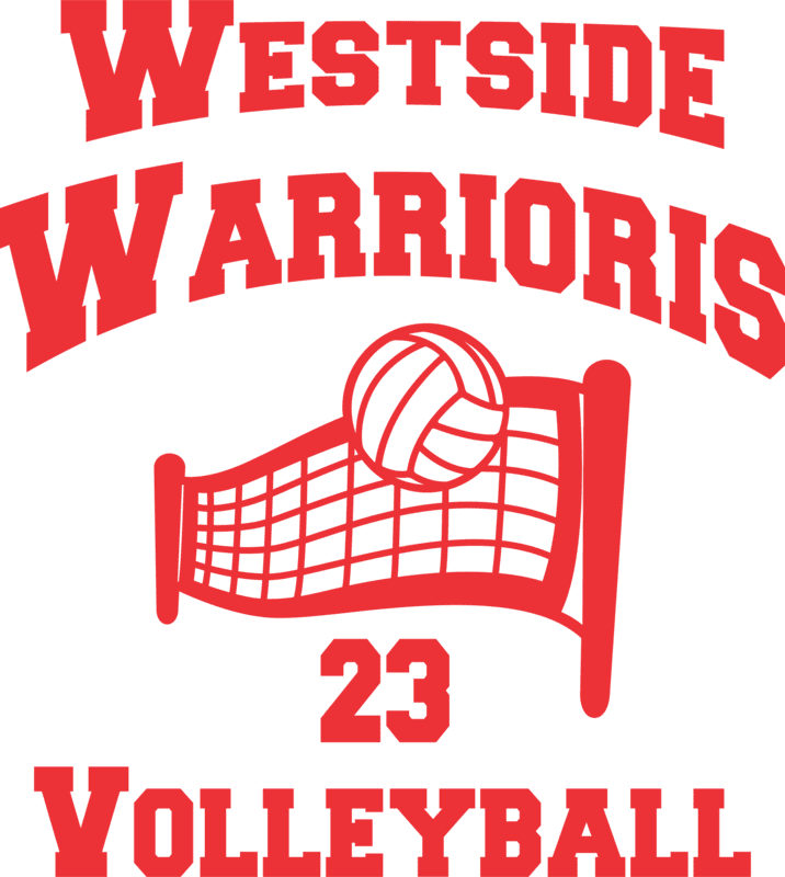 Personalized Vinyl Volleyball Net sports Decals – Custom Team & Player Stickers