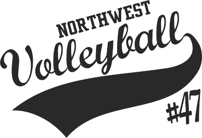 Personalized Vinyl Volleyball Tail Sports Decals – Custom Team & Player Stickers