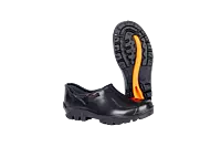 Shova Black Slip-on Shoe