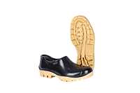Shova Black Ivory Slip-on Shoe