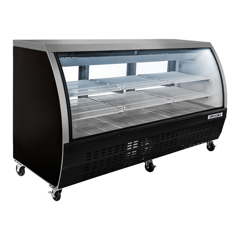 Vitrina cremera 434 Litros cubierta en inoxidable